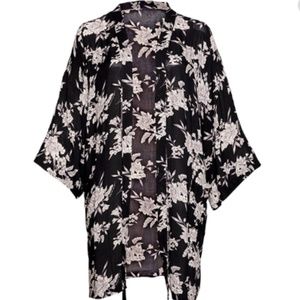 Black and white Kimono by spiritual gangster